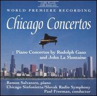 Piano Concertos - Ganz / Montaine / Freeman / Salvatore / Slovak Rso - Musiikki - CEDILLE - 0735131902823 - tiistai 10. joulukuuta 1996