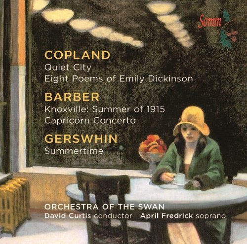Cover for Copland / Barber / Gershwin · Quiet City / Eight Poems Of Emily (CD) (2018)