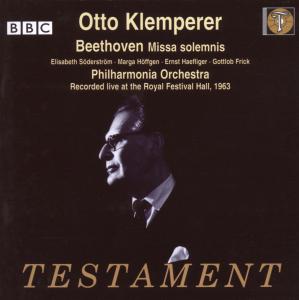 Missa Solemnis Testament Klassisk - Klemperer - Musik - DAN - 0749677140823 - 1. marts 2007