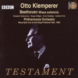 Missa Solemnis Testament Klassisk - Klemperer - Musik - DAN - 0749677140823 - 1. März 2007