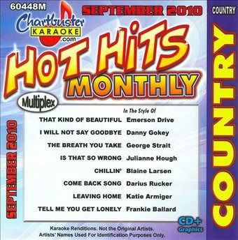 Cover for Various Artists · Karaoke: Hot Hits Country - September 2010 (CD)