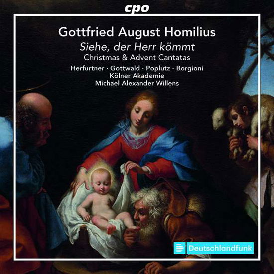 Christmas & Advent Cantatas - Homilius / Herfurtne Gottwald / Willens - Musiikki - CPO - 0761203527823 - perjantai 7. helmikuuta 2020