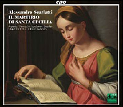 Cover for A. Scarlatti · Oratorium:il Martirio Di Santa Cecilia (CD) (2008)