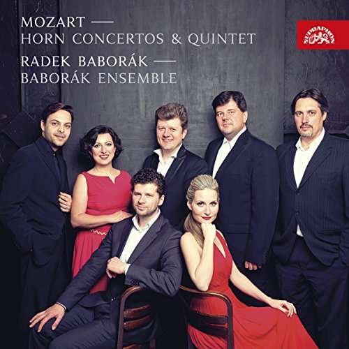 Mozart: Horn Concertos & Quintet - Mozart / Baborak,radek / Baborak Ensemble - Música - SUPRAPHON - 0762183653823 - 30 de setembro de 2016