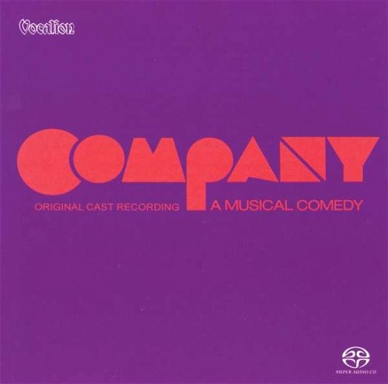 Cover for Original Cast · Company - A Musical Comedy (CD) (2020)