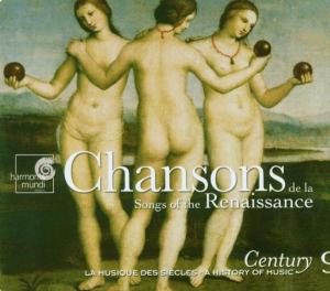 Cover for Volume 9: Chansons De La Renaissance (CD) (2005)