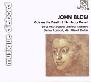 Cover for Alfred Deller · Blow: ode on the death of Purcell (CD) (2008)