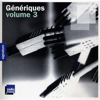 Cover for Generiques / Various (CD) (2009)
