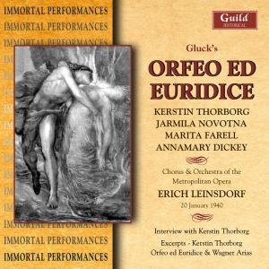 Cover for Gluck · Orfeo Ed Euridice 1940 (CD) (2005)