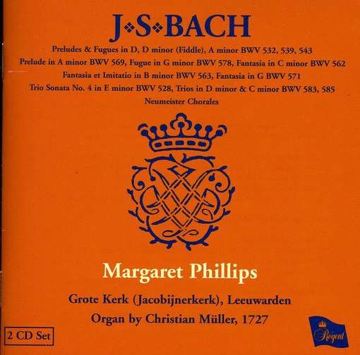 Cover for Margaret Phillips · Organ Works, Vol.  8 Regent Records Klassisk (CD) (2013)
