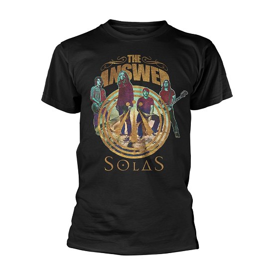 Cover for The Answer · Solas (T-shirt) [size S] [Black edition] (2018)