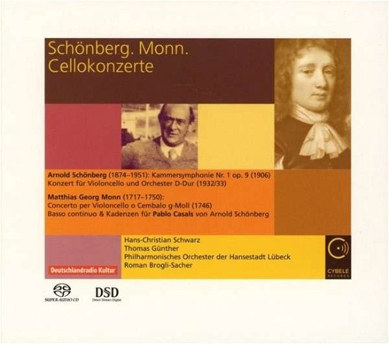 Cover for Monn / Schonberg · Cello Concertos (CD) (2016)