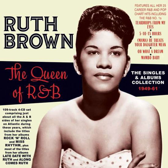 Cover for Ruth Brown · Queen Of R&amp;B: The Singles &amp; Albums Collection 1949-61 (CD) (2021)
