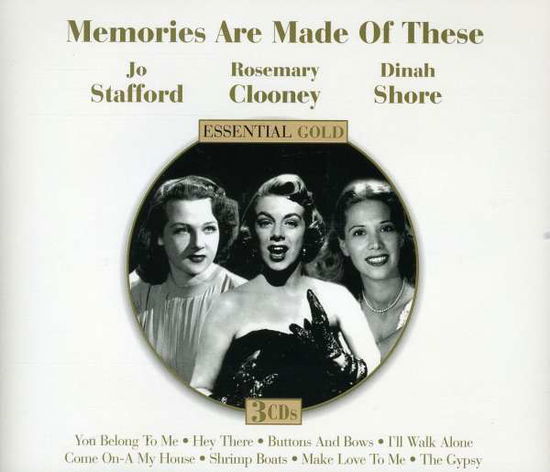 Cover for Shore / Stafford / Clooney · Memories Are Made of These (CD) (1999)