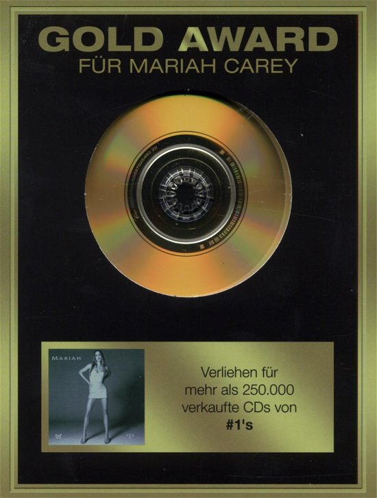 Cover for Mariah Carey · Gold Award-nr 1's (CD) (2006)