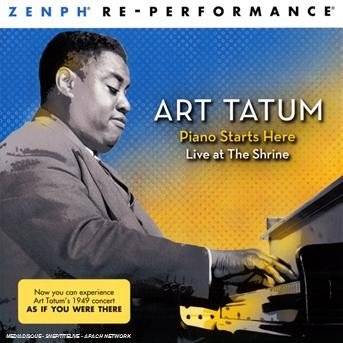 Cover for Art Tatum · Piano Starts Here: Live at the Shrine Zenph Re-performance (SACD) (2008)