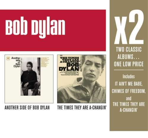 Cover for Bob Dylan · X2 Another Side Of Bob Dylan / The Times They Are A-Changin' (CD) (2008)