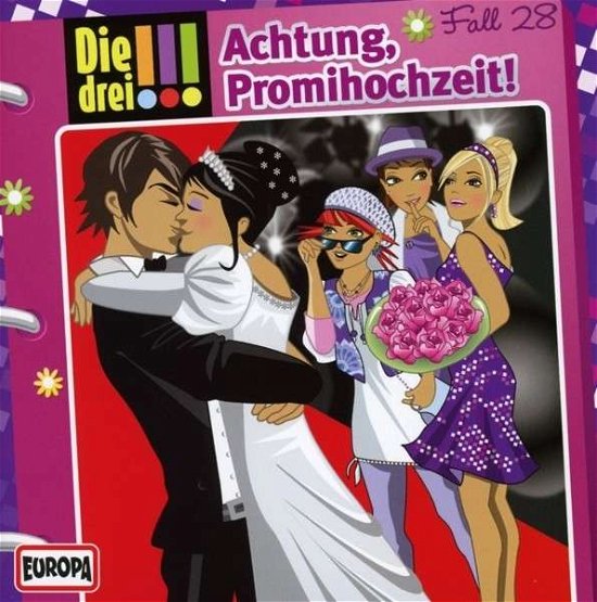 Cover for Die Drei !!! · 028/achtung,promihochzeit! (CD) (2013)