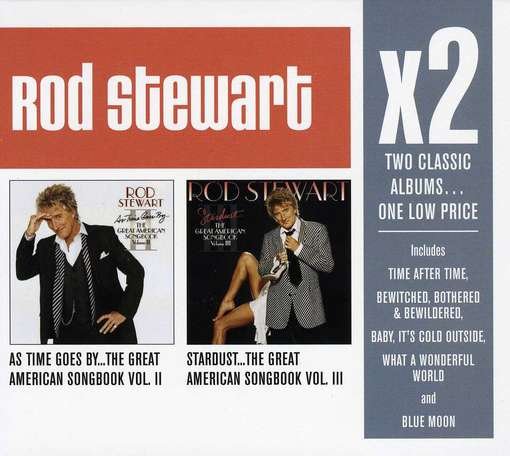 Cover for Rod Stewart · Stewart Rod - X2 (As Time Goes By: The Great Ameri (CD) (2012)