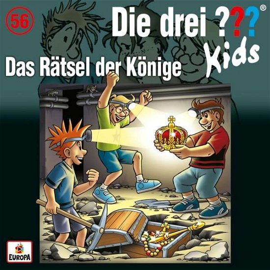 Cover for Die Drei ??? Kids · 056/das Rätsel Der Könige (CD) (2017)