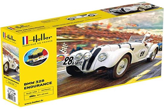 1/24 Starter Kit Bmw 328 Endurance - Heller - Merchandise - MAPED HELLER JOUSTRA - 3279510567823 - 