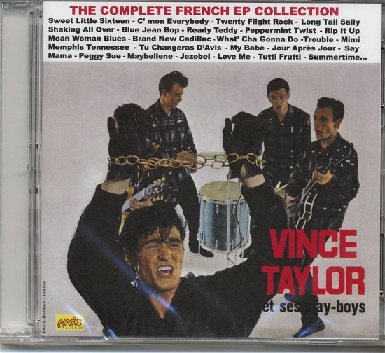 Cover for Taylor, Vince &amp; His Playboys · Complete French Ep Collection (CD) (2022)