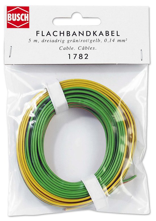 Busch - Flachbandkabel 3-farbig - Busch - Merchandise -  - 4001738017823 - 