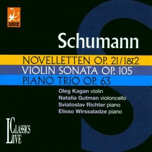 Novelletten / Son. / Trio - Kagan / Gutman / Richter - Musik - LIVE CLASSICS - 4015512001823 - 17 augusti 1998