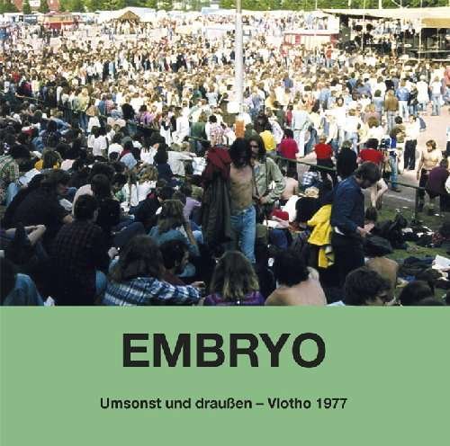 Cover for Embryo · Umsonst und draußen: Vlotho 1977 (CD) (2017)