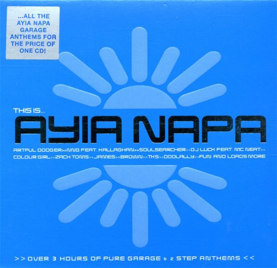 Cover for This is Ayia Napa · Various Artists (CD) (2015)