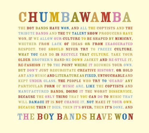 Boy Bands Have Won - Chumbawamba - Música - Westpark - 5020393902823 - 3 de março de 2008