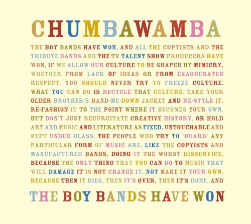 Cover for Chumbawamba · The Boy Bands Have Won (CD) (2008)