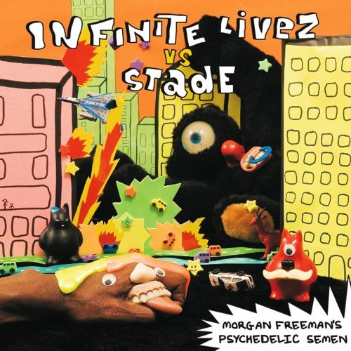 Cover for Infinite Livez Vs Stade · Morgan Freeman's Psychedelic Semen (CD) (2008)