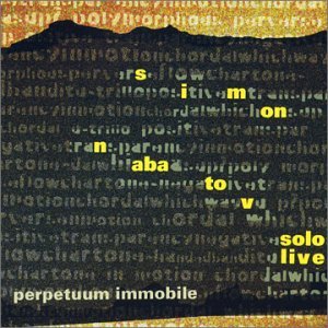 Cover for Simon Nabatov · Perpetuum Immobile (CD) (2003)