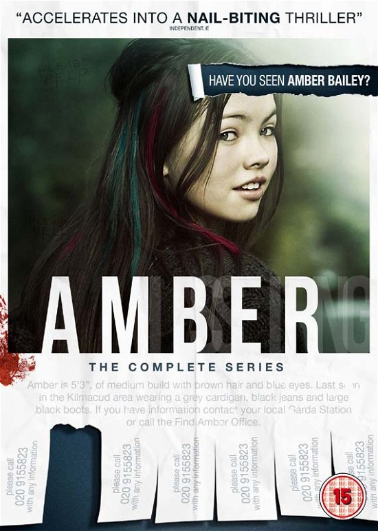 Cover for Amber  The Complete Series · Amber - Complete Mini Series (DVD) (2014)