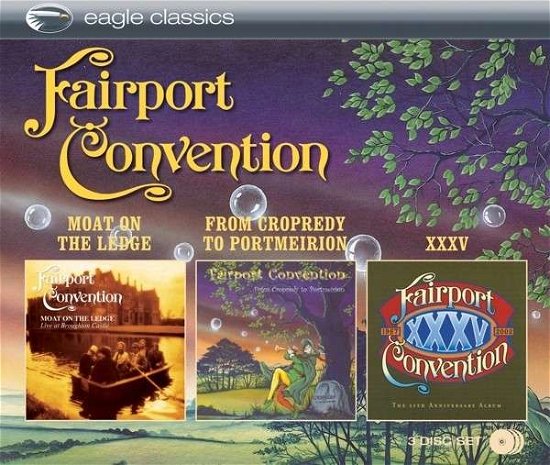Cover for Fairport Convention · Moat on the Ledge + from Cropredy to Portmeirion + Xxxv (CD) (2014)