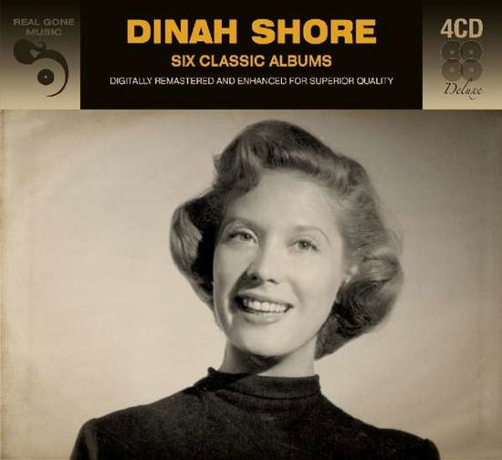 6 Classic Albums - Dinah Shore - Musiikki - REAL GONE MUSIC - 5036408191823 - perjantai 2. kesäkuuta 2017