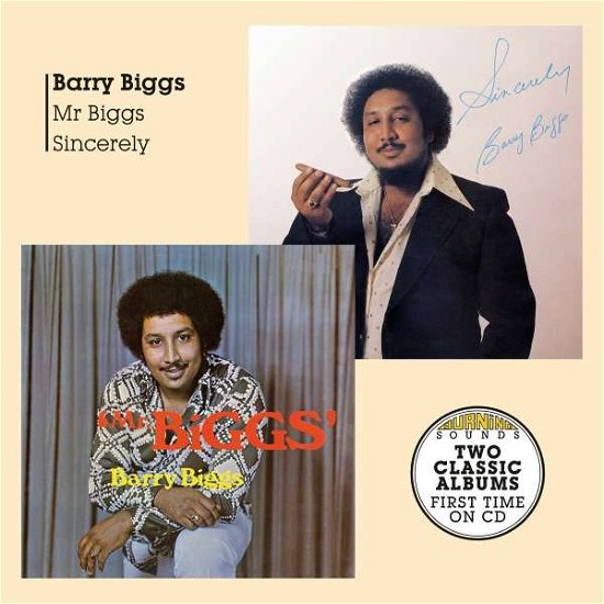 Cover for Biggs Barry · Mr Biggs + Sincerely (CD) (2022)