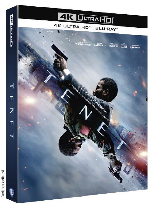 Tenet (4k Ultra Hd+2 Blu-ray) - Michael Caine,robert Pattinson,john David Washington - Filmes - WARNER HOME VIDEO - 5051891178823 - 13 de janeiro de 2021