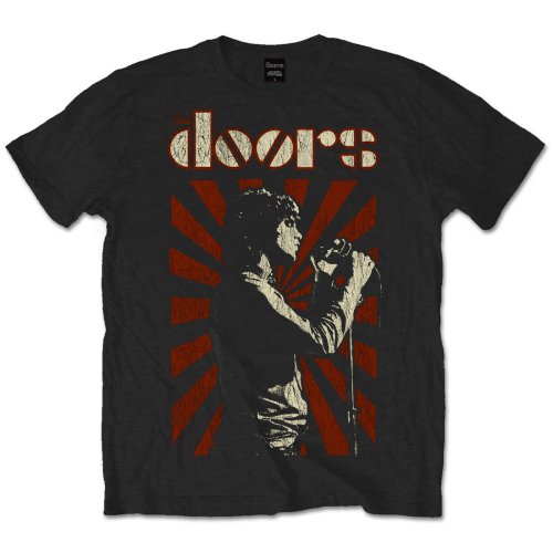 Cover for The Doors · The Doors Unisex Tee: Lizard King (Klær) [size S] [Black - Unisex edition] (2015)