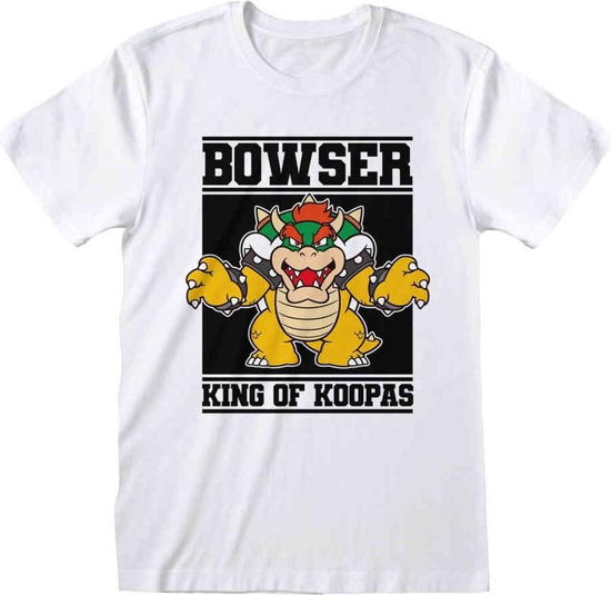 Cover for Nintendo: Super Mario · Bowser King Of Koopas (T-Shirt Unisex Tg. L) (MERCH)