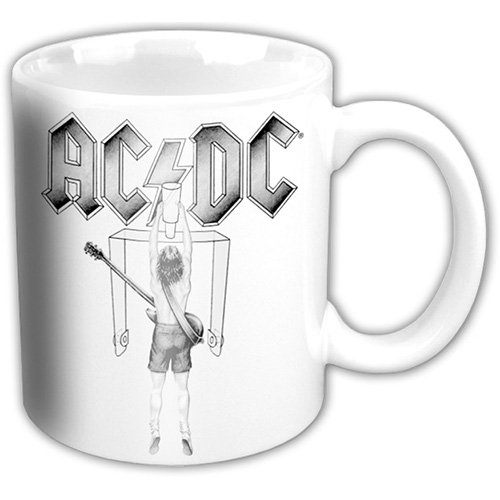Cover for AC/DC · AC/DC Boxed Standard Mug: Flick Of The Switch (Kopp) [White edition]