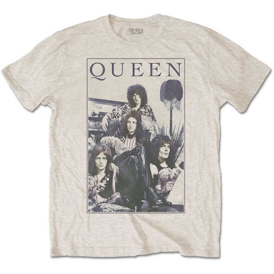 Queen Unisex T-Shirt: Vintage Frame - Queen - Gadżety - ROCKOFF - 5056170663823 - 