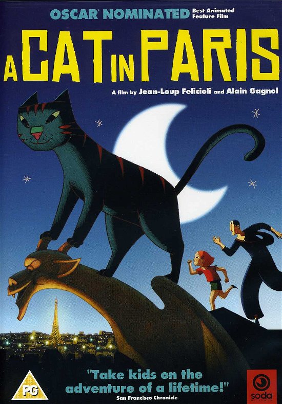 Cover for Jean-Loup Felicioli · A Cat In Paris (DVD) (2012)