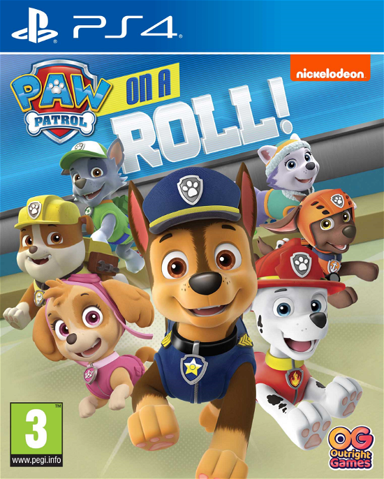 Cover for Paw Patrol · Paw Patrol: On A Roll (PS4) (2018)