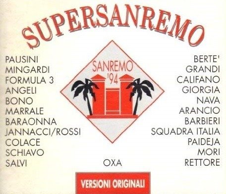Cover for Aa.vv. · Supersanremo '94 (CD) (1994)