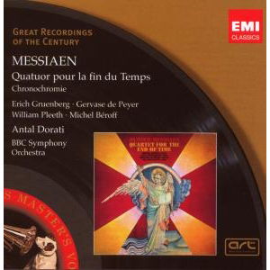 Messiaen: Quatour Pour La Fin - Dorati Antal - Music - WEA - 5099921268823 - September 3, 2014