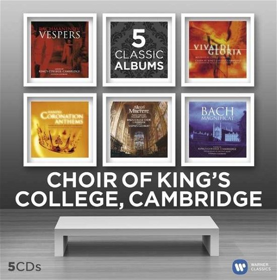 Cover for Cambridge Choir of King's College · 5 Classic Albums (CD) [Limited edition] (2016)