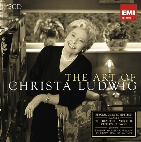 Cover for Ludwig Christa · The Art of Christa Ludwig (CD) [Limited edition] [Box set] (2017)