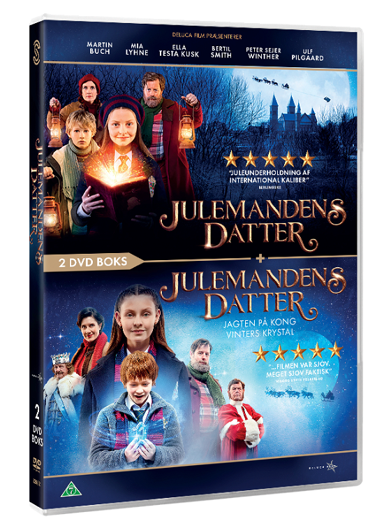 Cover for Julemandens Datter 1+ 2 (DVD) (2021)